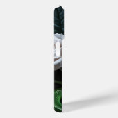 Elegante Rozen en Green Snake Art Floral Phone Cas Case-Mate iPhone Case (Achterkant / Rechts)