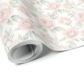 Elegante rozen in waterverf cadeaupapier (Rol Hoek)