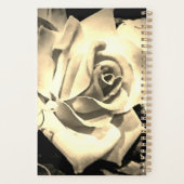 Elegante Rozen Katholieke bruiloft Planner (Achterkant)