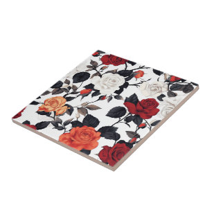 Elegante Rozen keramische Tegels voor keukenvloer Tegeltje
