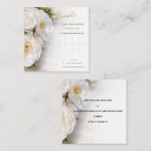Elegante Rozen Loyalty Zakelijke Kaart (Voorkant / Achterkant)