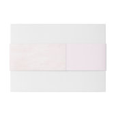 Elegante Rozen Uitnodigingen Wikkel (Achterkant Voorbeeld)