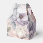 Elegante Rozenbloesems Bedankdoosjes (Voorkant Zijde)