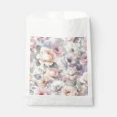 Elegante Rozenbloesems Bedankzakje (Voorkant)