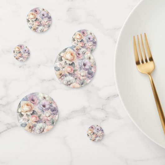 Elegante Rozenbloesems Confetti (Groep)