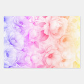 Elegante Rozenbloesems Inpakpapier Vel (Voorkant 2)