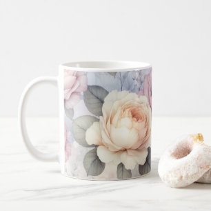 Elegante Rozenbloesems Koffiemok