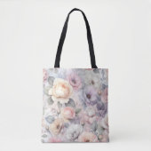 Elegante Rozenbloesems Tote Bag (Voorkant)
