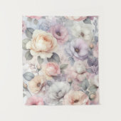 Elegante Rozenbloesems Wandkleed (Voorkant)