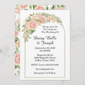 Elegante Rozenhof  Kaart (Voorkant / Achterkant)