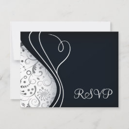 Elegante RSVP-kaarten Kaart