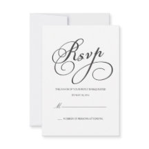 Elegante RSVP | Response Kaart