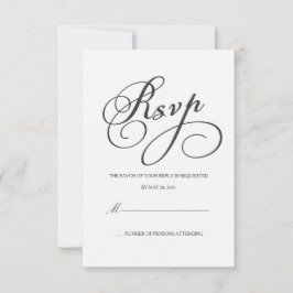 Elegante RSVP | Response Kaart
