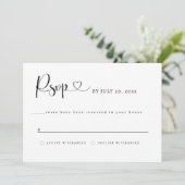 Elegante RSVP - St Augustine Save The Date (Staand voorkant)