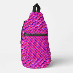 Elegante rugzakken, draagtassen en print gesneden sling bag