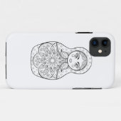 Elegante Russische pop Case-Mate iPhone Case (Achterkant (horizontaal))