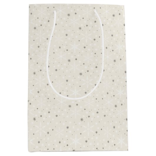 Elegante rust medium cadeauzakje (Voorkant)