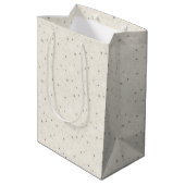 Elegante rust medium cadeauzakje (Achterkant Gekanteld)