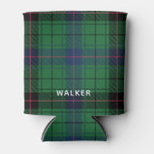 Elegante Rustic Plaid Davidson Tartan Blikjeskoeler (Voorkant)