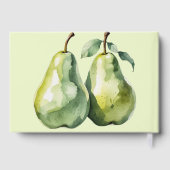 Elegante Rusticale Perfecte Peer Bruidsdouche Gastenboek (Achterkant)