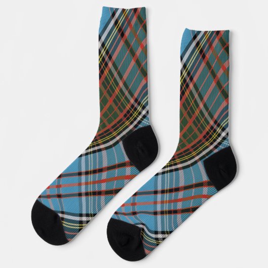 Elegante Rusticale Plaid Anderson Tartan Sokken (Links)