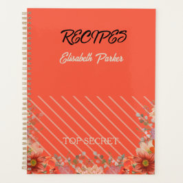 Elegante rustieke bloemenkamer planner