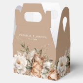 Elegante Rustieke Boho Trouwcadeautjesdozen Bedankdoosjes (Geopend)