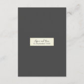 Elegante rustieke bruiloft behuizing Kaart (Voorkant)