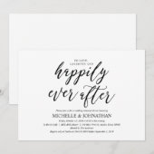 Elegante rustieke bruiloft repetitie diner nodigt kaart (Voorkant / Achterkant)