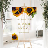 Elegante rustieke chique bruiloft bevroren welkoms acryl bord