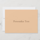 Elegante rustieke dank u bedankkaart (Achterkant)