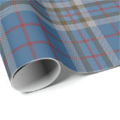 Elegante rustieke geruite klassieke Tartan Cadeaupapier (Rol Hoek)