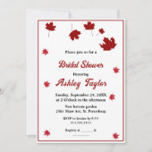 Elegante rustieke herfst bladeren herfst Vrijgezel Kaart (Voorkant)