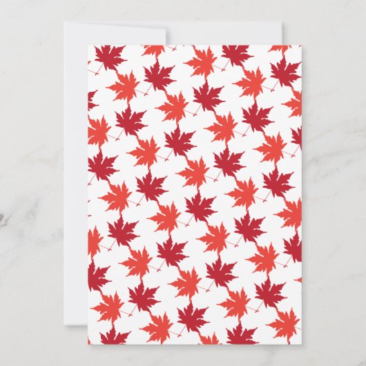 Elegante rustieke herfst bladeren romantische herf kaart (Achterkant)