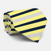 Elegante rustieke klassieker gestreept stropdas (Opgerold)