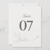 Elegante rustieke minimalistische botanische trouw (Voorkant)