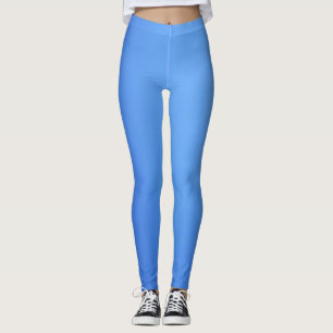 Elegante Rustieke Natuurlijke Blauwe Lucht Broek Leggings