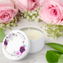 Elegante rustieke Paarse Blush geometrische bruilo