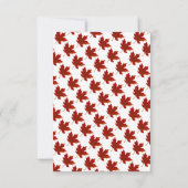 Elegante rustieke pompoen herfst bladeren herfst b RSVP kaartje (Achterkant)