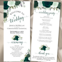 Elegante rustieke smaragd groene Rozen bruiloft