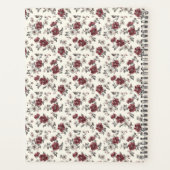 Elegante rustieke stijlvolle chique romantische bl planner (Achterkant)