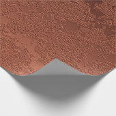 Elegante Rustieke Terracotta Herfst Bloemstuk Cadeaupapier (Hoek)