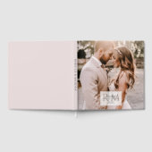 Elegante Rustieke Trouwfoto Gastenboek (Volledig)