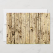 Elegante rustieke zonnebloem in liefdevolle herinn kaart (Achterkant)