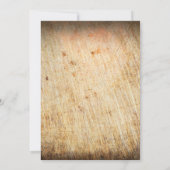 Elegante rustieke zonnebloemkrat Modern Baby showe Kaart (Achterkant)