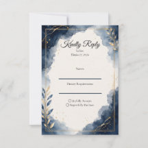 Elegante saffier minimalistische luxe trouwdag