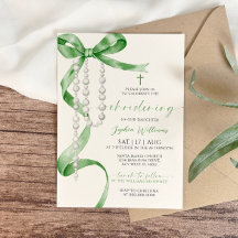 Elegante Sage Green Bow & Rozenkrans Doop