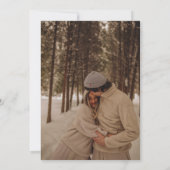 Elegante Sage Green Floral Save the Date (Achterkant)