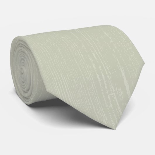 Elegante Sage Green Wood Grain Stropdas (Opgerold)