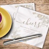 Elegante Sage Greenery bruiloft op maat Servet